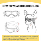 Dog Goggles | Polycarbonate Wraparound Lenses & Anti-Fog Vents