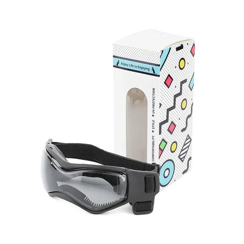 Dog Goggles | Wraparound Polycarbonate Lenses & Anti-Fog Vents | Small Breed