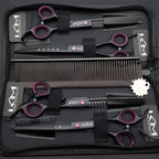 Dog Grooming Kit | Precision Metal Scissors & Ergonomic Grip