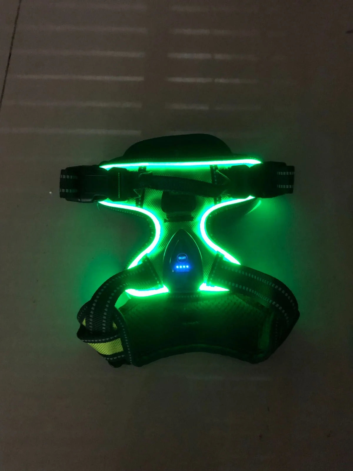 Dog Harness | USB Rechargeable LED & Padded Oxford