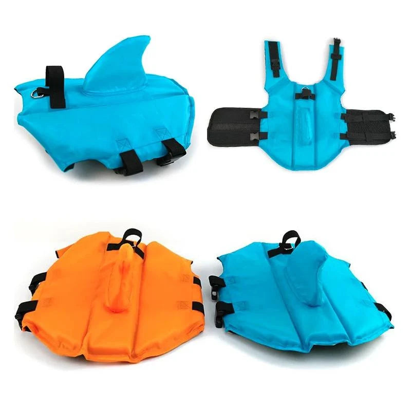 Dog Life Vest | Lightweight Shark-Fin & Grab Handle | For Small & Medium Dogs