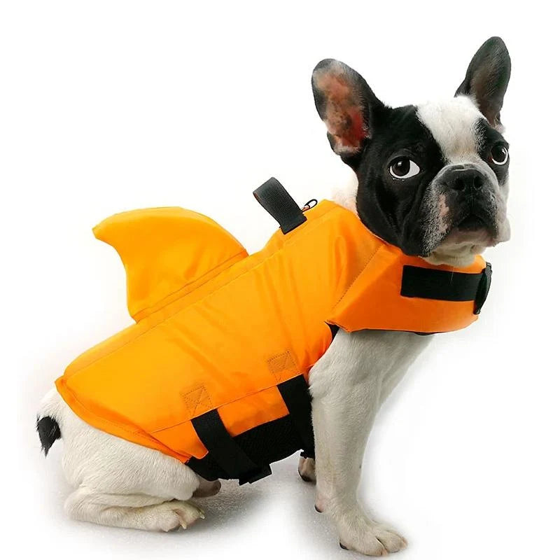 Dog Life Vest | Lightweight Shark-Fin & Grab Handle | For Small & Medium Dogs