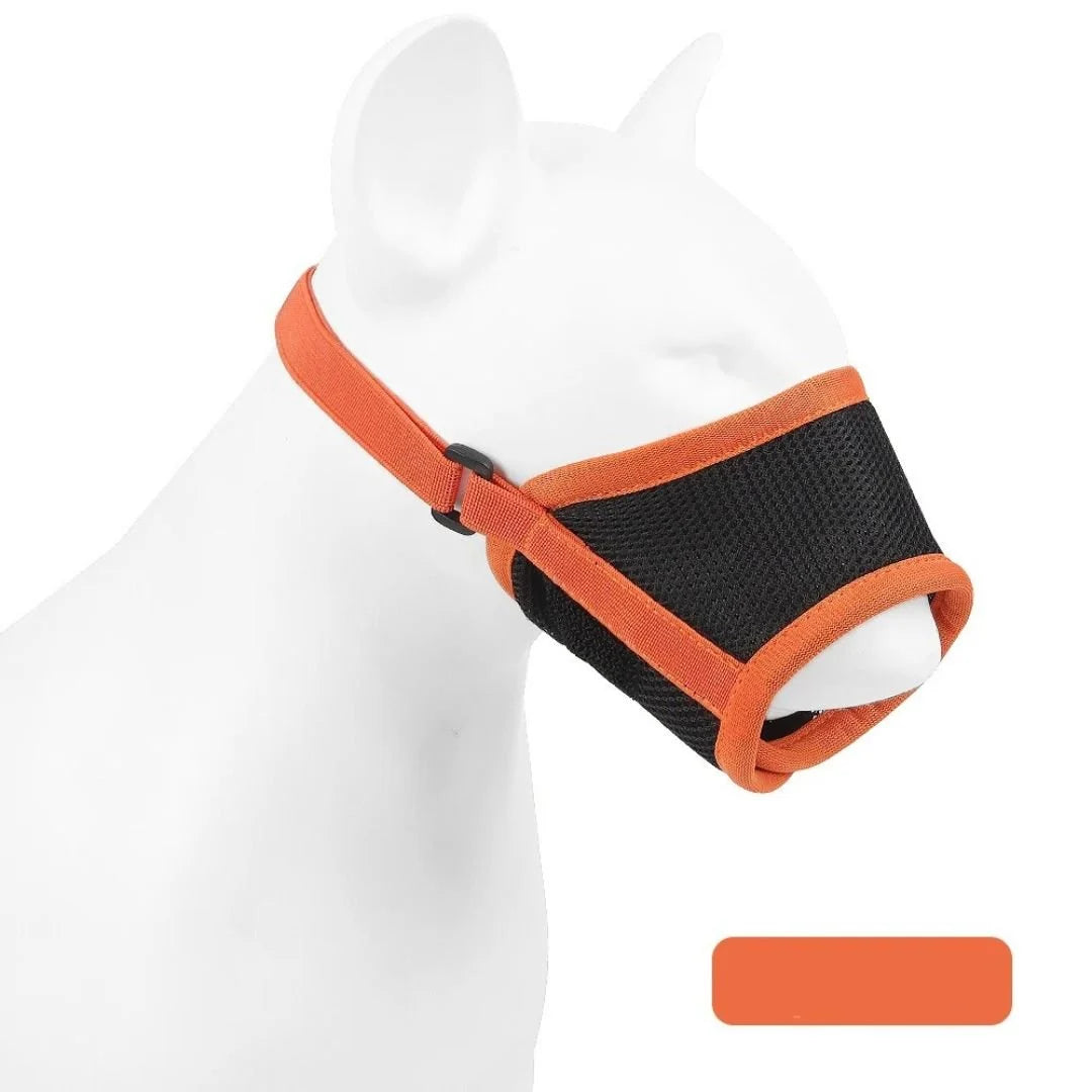 Dog Muzzle | Breathable Mesh & Adjustable Straps