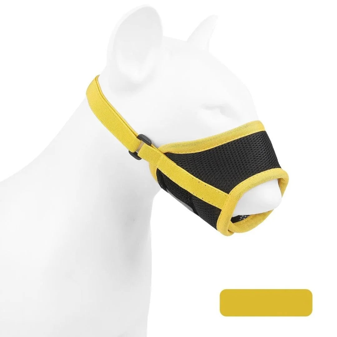 Dog Muzzle | Breathable Mesh & Adjustable Straps