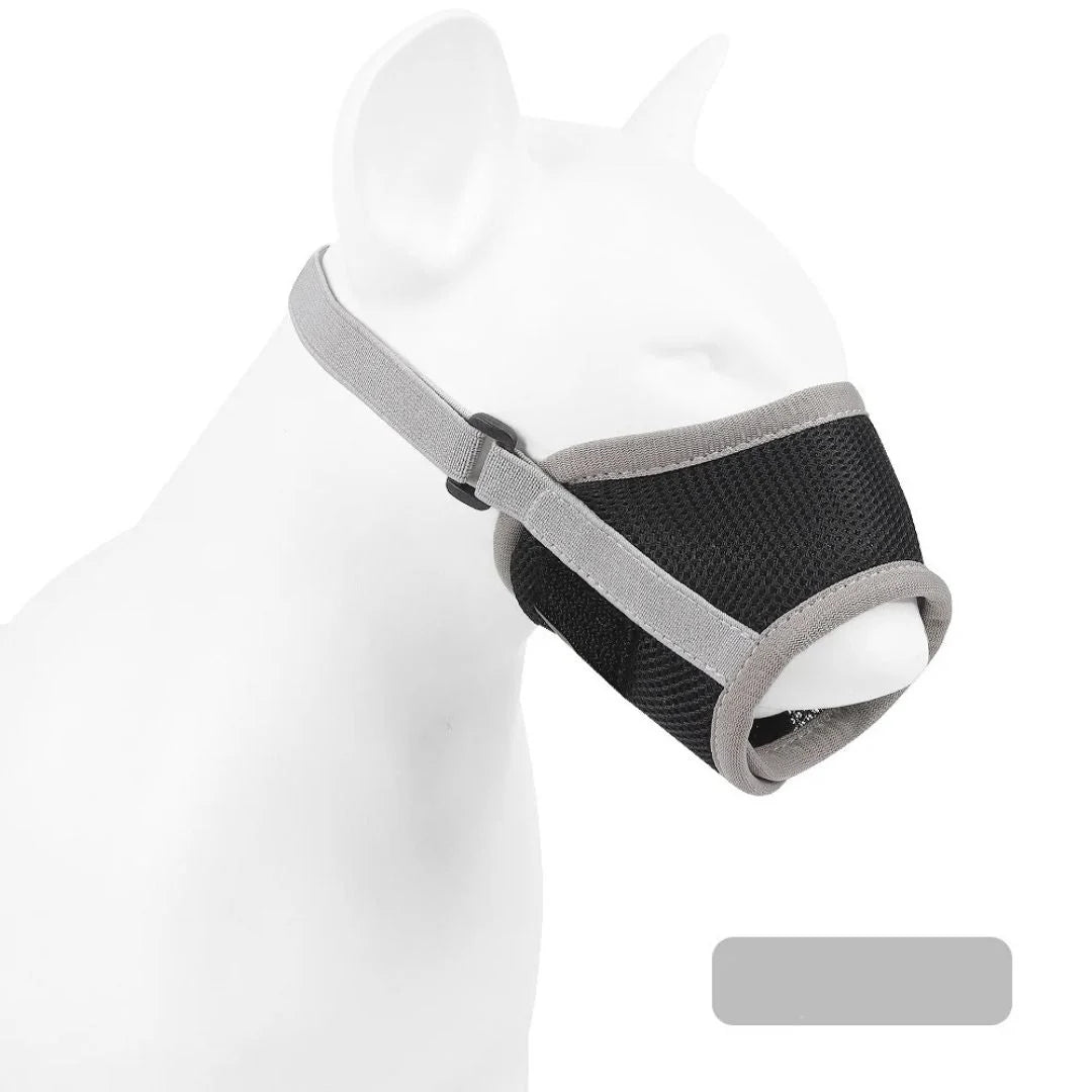 Dog Muzzle | Breathable Mesh & Adjustable Straps
