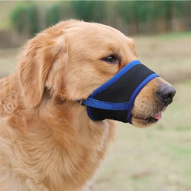 Dog Muzzle | Breathable Mesh & Adjustable Straps
