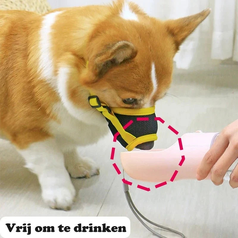 Dog Muzzle | Breathable Mesh & Adjustable Straps