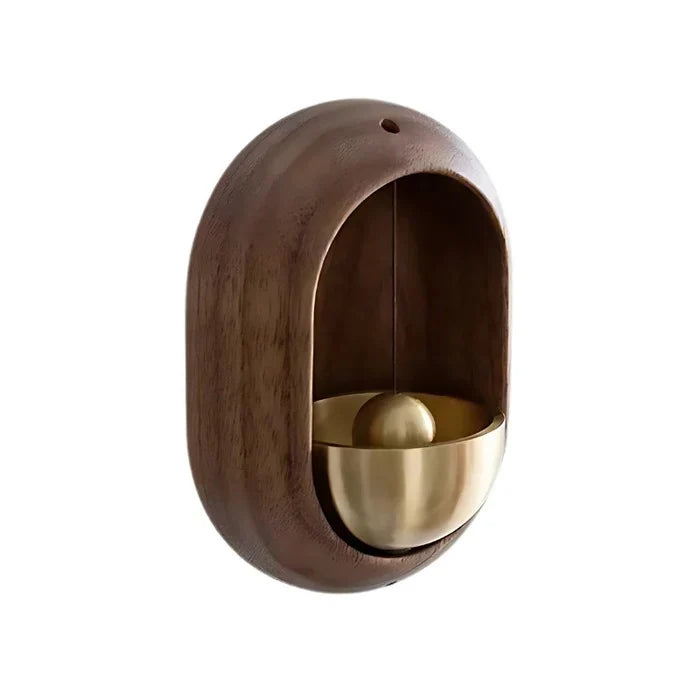 Door Chime | Wooden Soft Balanced Tone & Magnetic Adhesive Mount