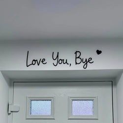 Door Frame Wall Art | Handwritten-Look Vintage Heart & Lightweight Plastic