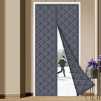 Door Insulation Curtain | Magnetic Closure & Thermal Draft Blocking
