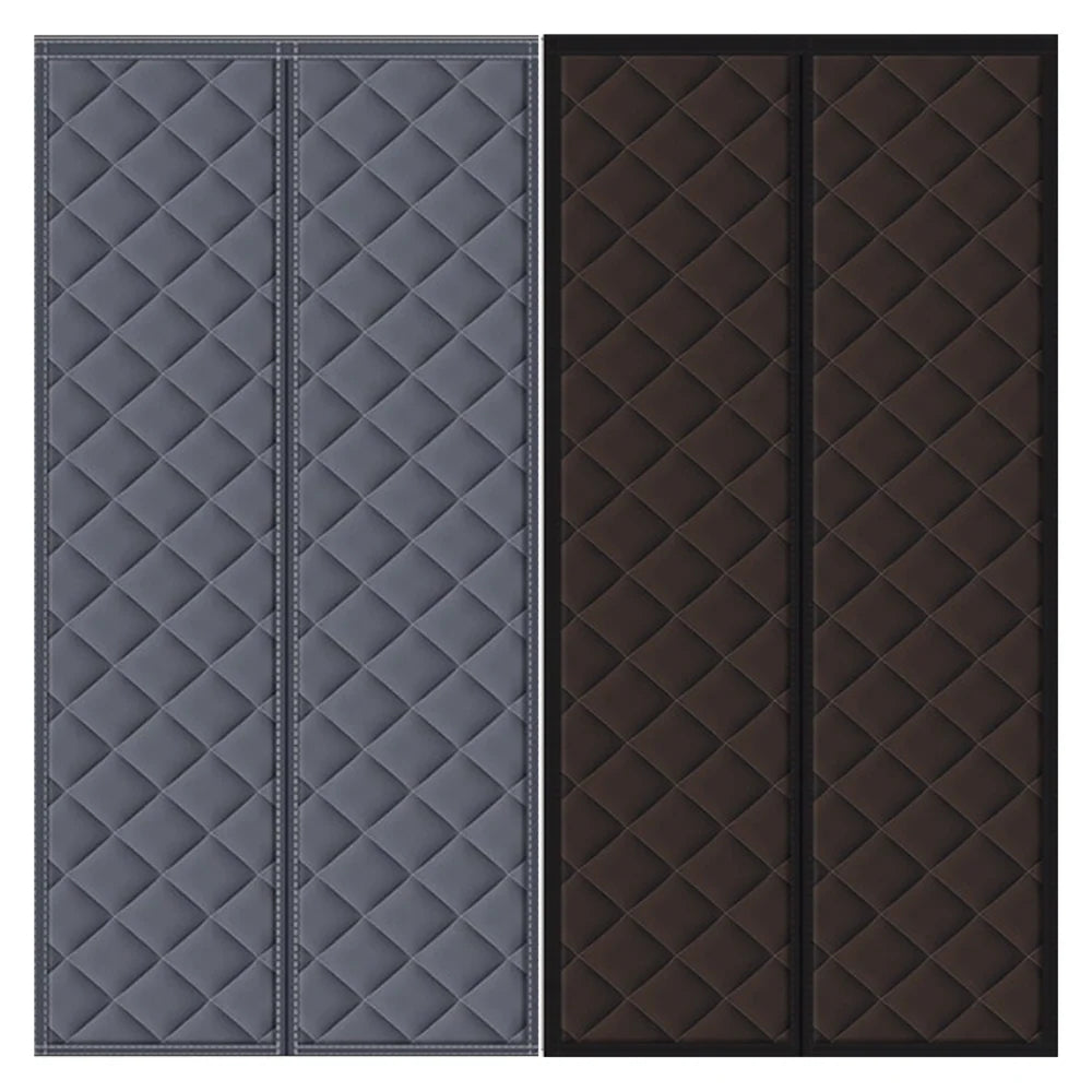 Door Insulation Curtain | Magnetic Closure & Thermal Draft Blocking