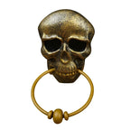 Door Knocker | Weather-Resistant Plastic Skull | Approx. 16 x 14 cm