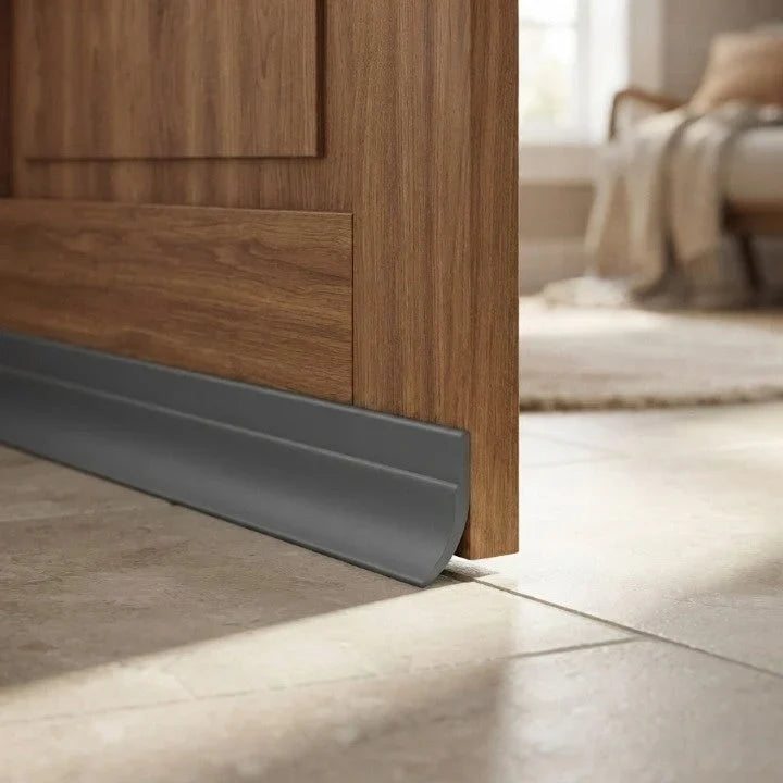 Door Seal | Self-Adhesive & Three-Layer Silicone | Seals Gaps Up To 2 cm