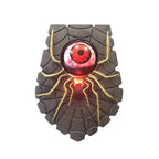 Doorbell Ornament | Interactive Glowing Eye & Sound | Adhesive Mount