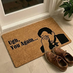 Doormat | Funny Facepalm Design & Non-Slip Memory Foam