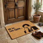 Doormat | Funny Facepalm Design & Non-Slip Memory Foam