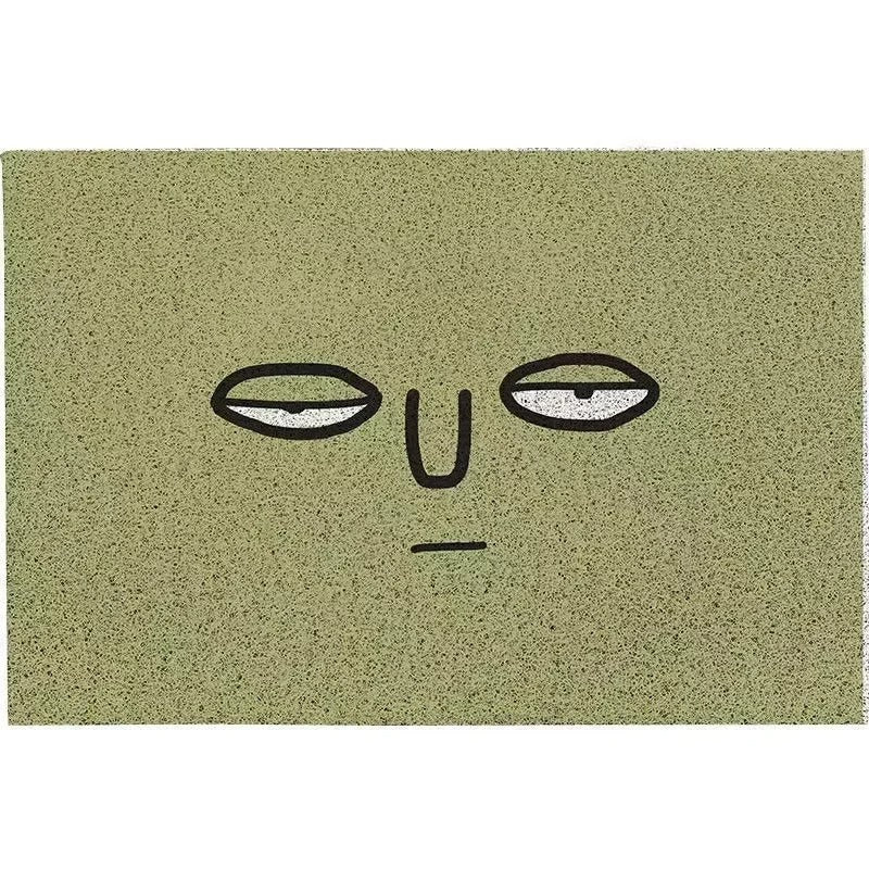 Doormat | Polyester Surface & Non-Slip Rubber Backing | Emoji Print