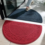 Doormat | Retro Half-Moon Design & Non-Slip Backing