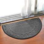 Doormat | Retro Half-Moon Design & Non-Slip Backing