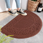 Doormat | Retro Half-Moon Design & Non-Slip Backing