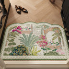 Doormat | Vibrant Floral Design & Non-Slip Backing