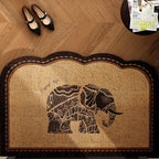 Doormat | Vibrant Floral Design & Non-Slip Backing
