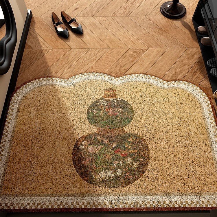 Doormat | Vibrant Floral Design & Non-Slip Backing