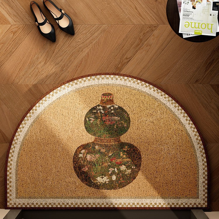 Doormat | Vibrant Floral Design & Non-Slip Backing