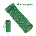 Double Sleeping Pad | Self-Inflating & Integrated Ergonomic Pillow | 200 x 120 cm
