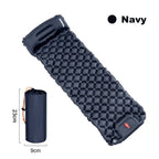 Double Sleeping Pad | Self-Inflating & Integrated Ergonomic Pillow | 200 x 120 cm