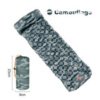 Double Sleeping Pad | Self-Inflating & Integrated Ergonomic Pillow | 200 x 120 cm