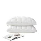 Down Pillow | 100% Goose Down & Ergonomic Neck Support