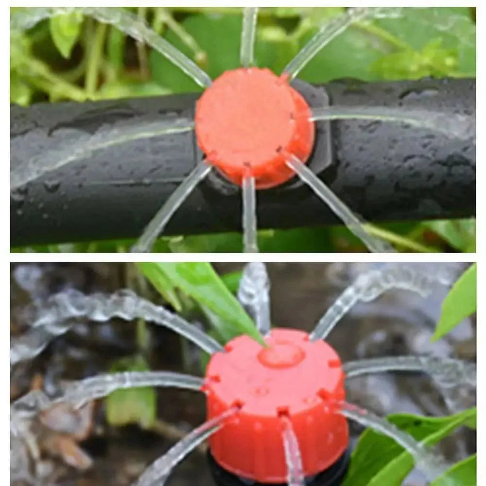 Drip Irrigation Dripper | 360° Adjustable & Water-Saving | Pack of 100