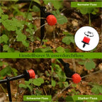 Drip Irrigation Dripper | 360° Adjustable & Water-Saving | Pack of 100