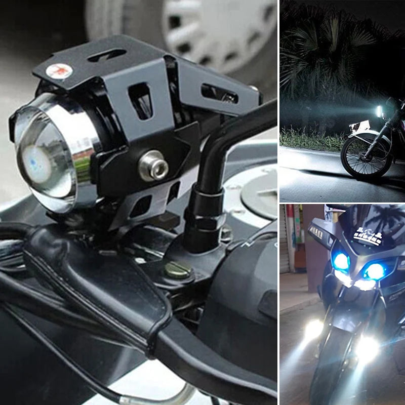 Driving Light | Dual-Beam White & Yellow Fog | IP68 Aluminum Housing