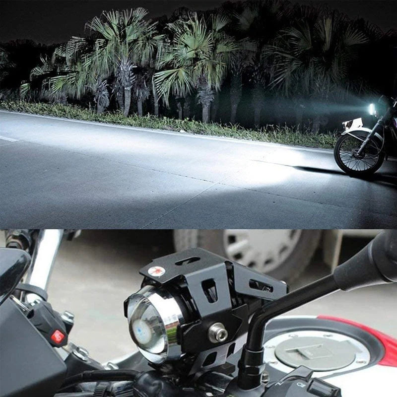Driving Light | Dual-Beam White & Yellow Fog | IP68 Aluminum Housing