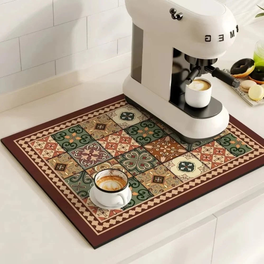 Drying Mat | Quick-Drying & Super-Absorbent | Non-Slip Base