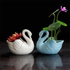 Duck-Shaped Flower Pot