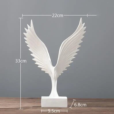 Eagle Sculpture | Spread-Wing Resin & Metallic Finish