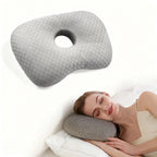 Ear Pillow | Ergonomic Cutout & Pressure Relief | For Side Sleepers