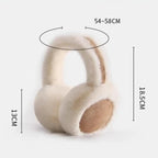 Earmuffs | Soft Plush & Warm | Flexible Headband