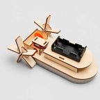 Educational Building Kit | Wooden STEM | Solar & Hand-Crank