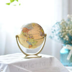 Educational Globe | English-Labeled & Compact | 13 x 10 x 13 cm
