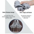 Egg Poacher | Flexible Silicone & Cool-Touch Handle | Holds Up To 6 Eggs