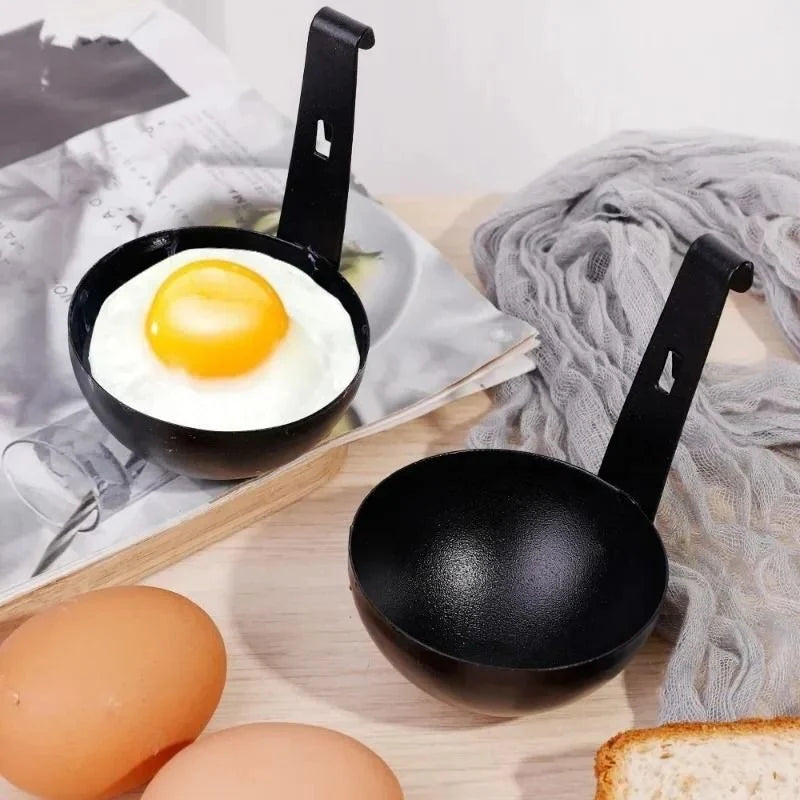 Egg Poacher | Nonstick Mold & Hook Attachment | Compact