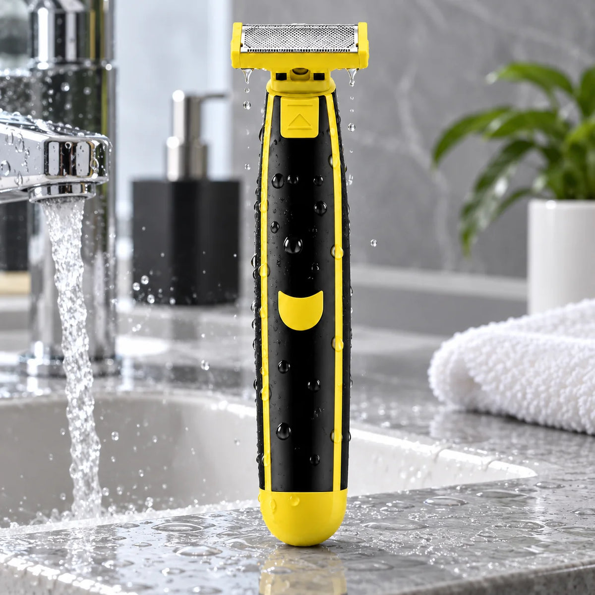 Electric Body Shaver | Wet & Dry Hypo-Allergenic Dual-Sided Blade