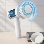 Electric Cleaning Brush | Rotary Action & 5 Interchangeable Heads