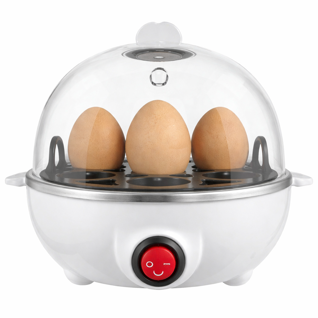 Electric Egg Cooker | Automatic Shut-Off | Up to 7 Eggs
