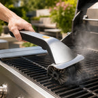 Electric Grill Brush | Dual Rotating & Steam-Boosted