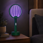 Electric Mosquito Racket | Foldable & USB-Rechargeable LED UV Light